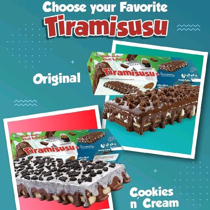 Gambar Jastip Tiramisusu by chocomory bandung - ORIGINAL dari Sanusi toko undefined Tokopedia