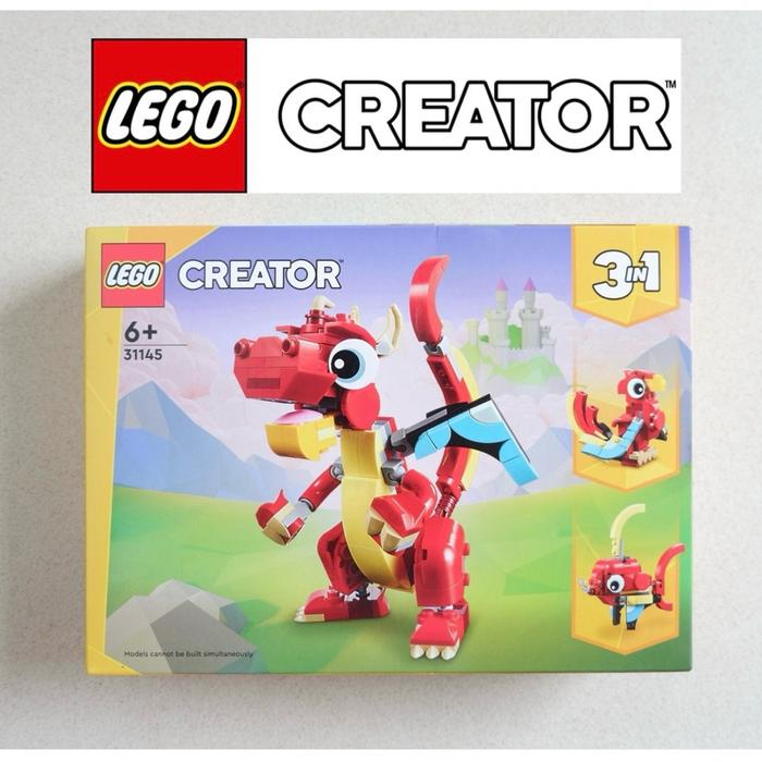 Gambar Lego Creator 31145 - Red Dragon 3in1 dari Vierra-shop undefined Tokopedia