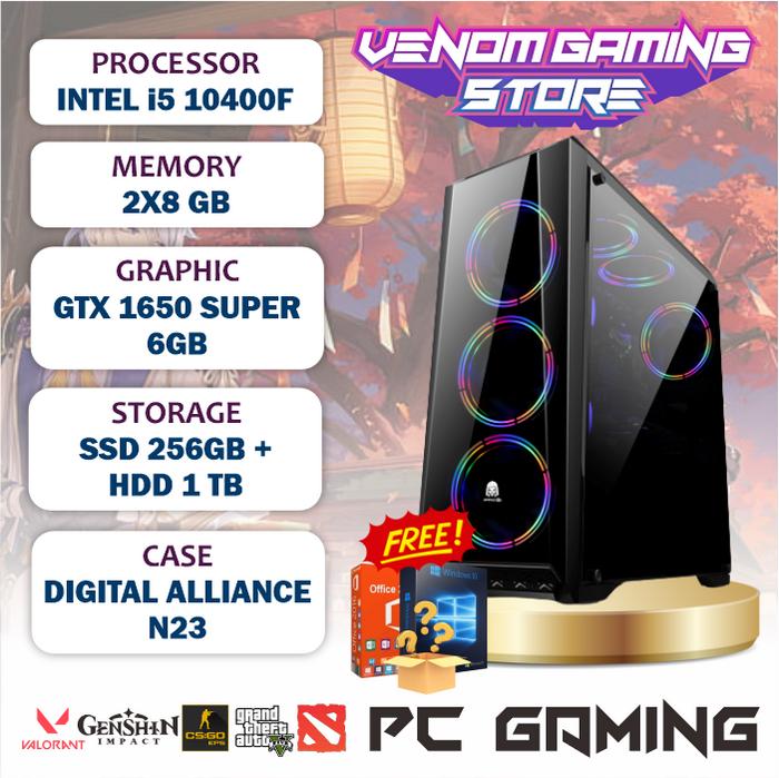 Graphics Card I5 10400f Gtx 1650 4gb [PC Package] Intel I5 10400F