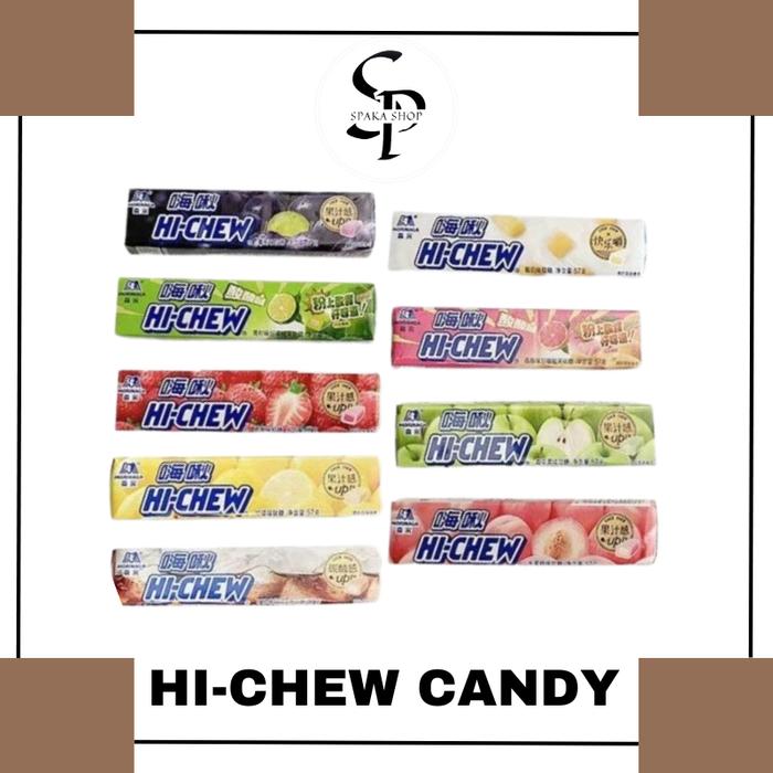 Gambar Permen Hi-Chew Hi Chew Permen Kenyal Rasa Buah Candy Hichew Chewy dari ALBASIAH undefined Tokopedia