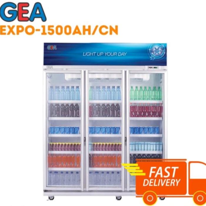 Gambar SHOWCASE GEA EXPO-1500AH/CN 3 PINTU LEMARI PENDINGIN MINUMAN 3PINTU SHOWCASE GEA EXPO dari DALVIN ELECTRONIC undefined Tokopedia