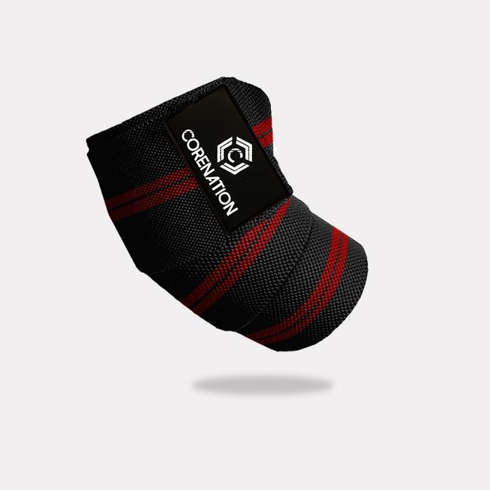 Gambar CoreNation Adjustable Elbow Support Wrap | Protector Sports Safety - BLACKRED dari CoreNation Active undefined Tokopedia