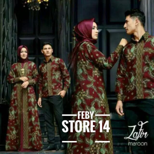 Gambar INSTAN BATIK COUPLE ZAFIR BATIK PASANGAN FASHION MUSLIM WANITA MODERN TERBARU LARIS - NAVY dari KERABAT ALAM undefined 4 Tokopedia