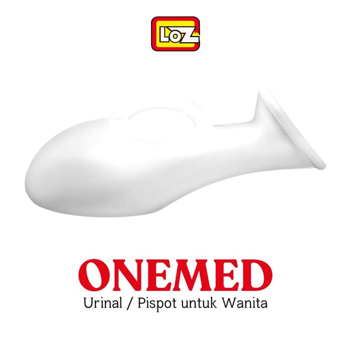 Gambar ONEMED Pispot Urinal Portable Dewasa Pria & Wanita / Alat Bantu Buang Air Kecil Laki-laki & Perempuan Dewasa - Pispot Wanita dari LOZ INDONESIA undefined Tokopedia