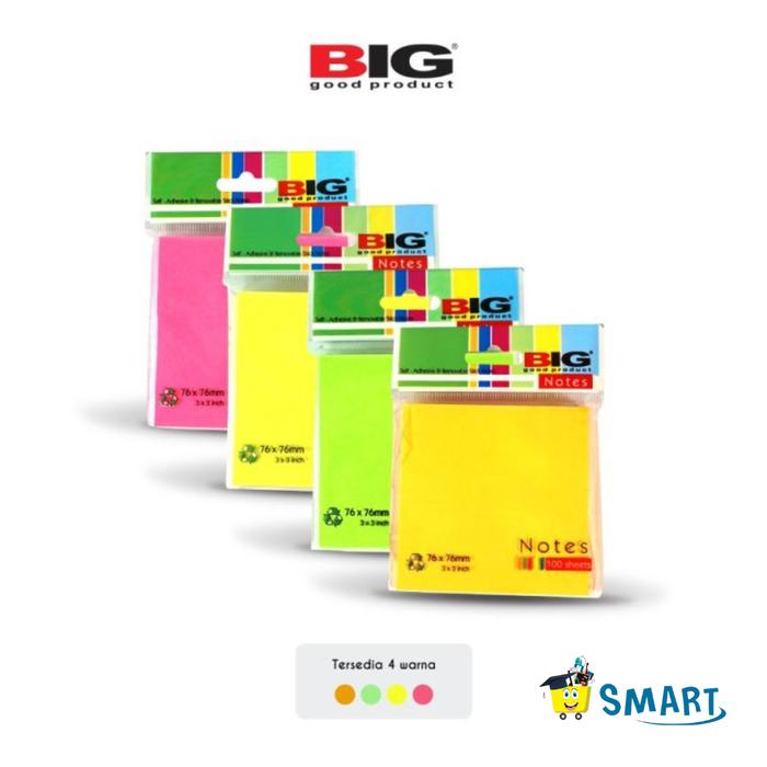 Gambar BIG STICNOTE 76X76 TUMPUK - 76X76 TUMPUK dari SMART STATIONERY undefined Tokopedia