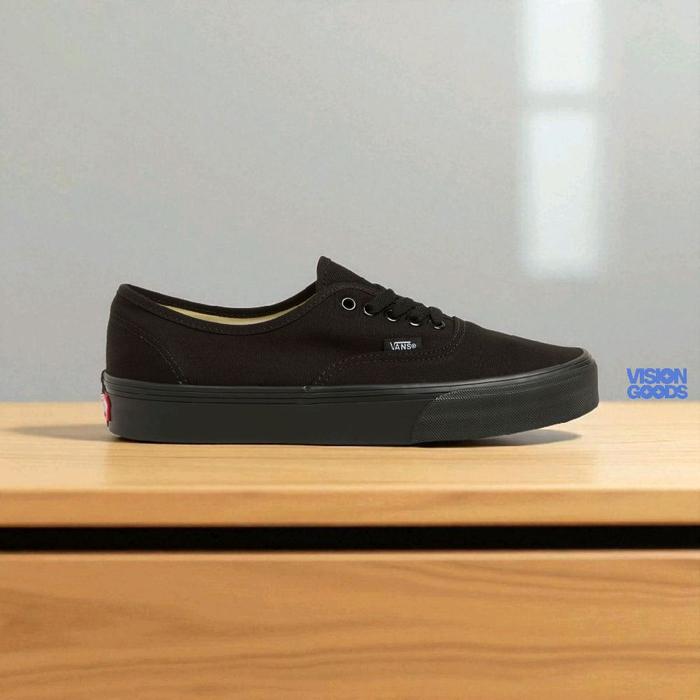 Sepatu Vans Tenis Vans Authentic Black Sepatu Sneakers Vans