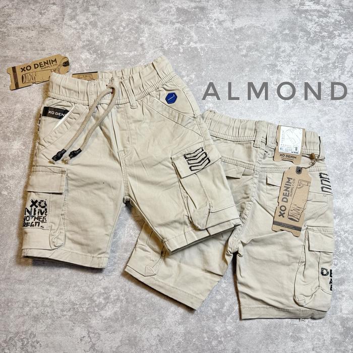 Gambar JKT KIDS CHOICE 4-12 Tahun Celana Pendek Chinos Cargo ByXO Denim Celana Anak Laki-Laki - ALMOND, 2 (4.5 TAHUN dari JKT KIDS CHOICE Indonesia undefined Tokopedia