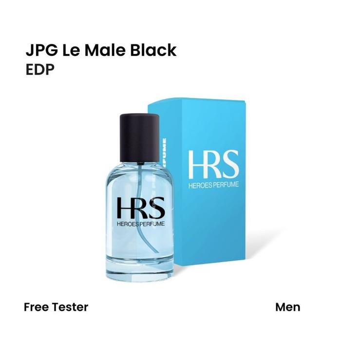Gambar Heroes Parfum - HRS Perfume JPG Le Male Black For Men EDP Eau de Perfume 00403 - 40ml dari Heroes Perfume Suroboyo undefined Tokopedia