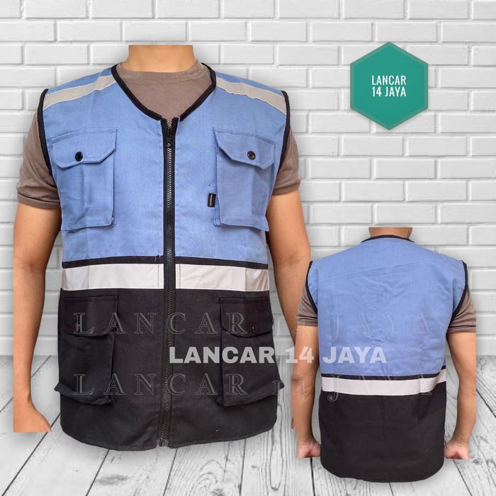 Promo Rompi Proyek K3 - Rompi Safety - Rompi Tambang - Rompi Kain ...