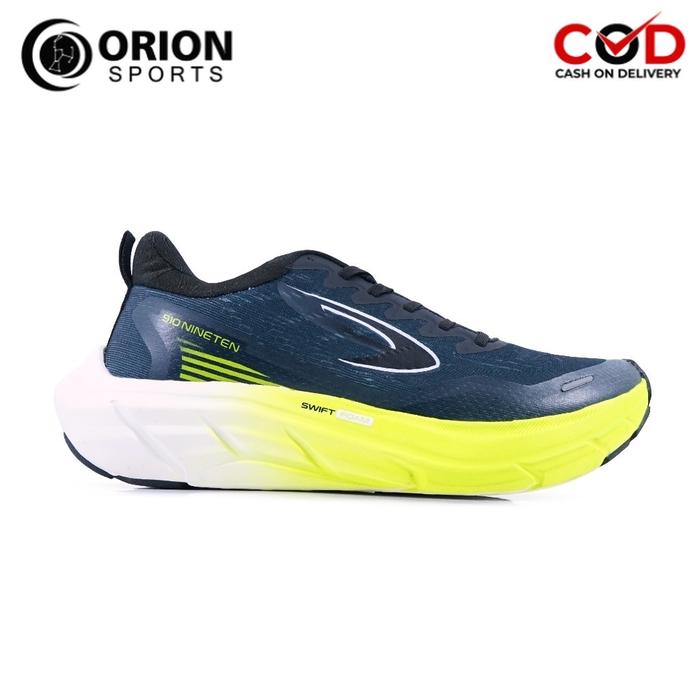 Gambar 910  NINETEN SEPATU RUNNING TAKASHI RUN 1.5 - HITAM/PUTIH/HIJAU - 39 dari Orion Sport_NEW undefined Tokopedia