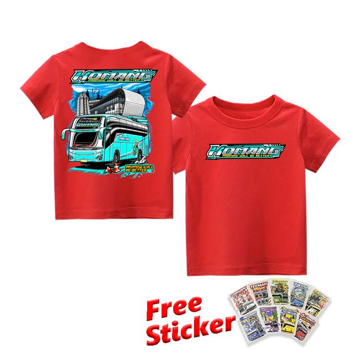Gambar Baju Anak Bus KOMANG JETBUS 5 Vektor Bus Mania Depan Belakang Kaos Anak Laki-Laki 1-17 Tahun - MERAH KOMANG, L ANAK dari silica.id_NEW undefined Tokopedia
