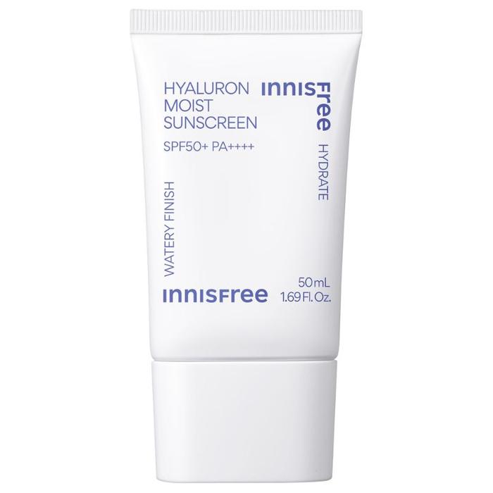 Gambar INNISFREE Hyaluron Moist Sunscreen SPF 50+ PA++++ - 50 ml / 10 ml - 50 ml dari Fourleaf Beauty undefined Tokopedia