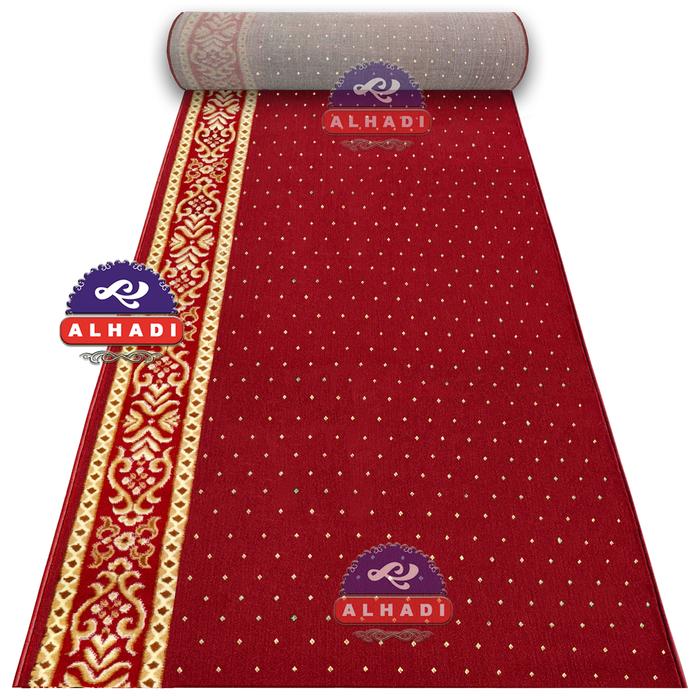 Gambar Alhadi Karpet Masjid MIRGRA DYNABEL 1 Roll Ukuran 600 x 120cm Sajadah Mushola Tebal 11mm Terlaris - Mirgra-5 dari Alhadi Official Store undefined Tokopedia
