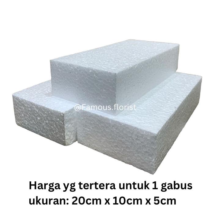 Gambar Gabus Buket Bunga Styrofoam 20cm x 10cm x 5cm dari famousflorist undefined Tokopedia