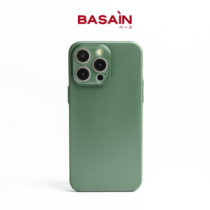 Gambar BASAIN Casing iPhone 15/Plus/Pro/Max Soft Silicone 2.0 Case - Green - 15 dari BASAIN Store undefined Tokopedia