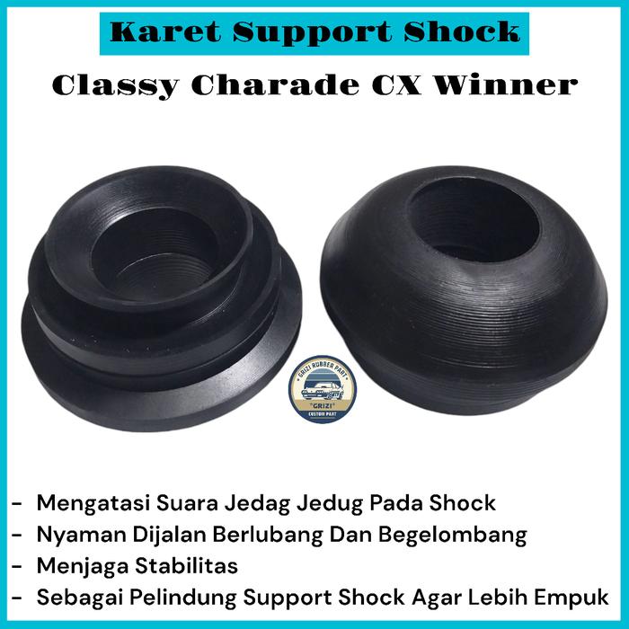 Gambar Karet Support Shock Shockbreaker Depan Daihatsu Charade Classy Winner 88-96 1Set(2Pcs) Ban dari Grizi Rubber Part undefined Tokopedia