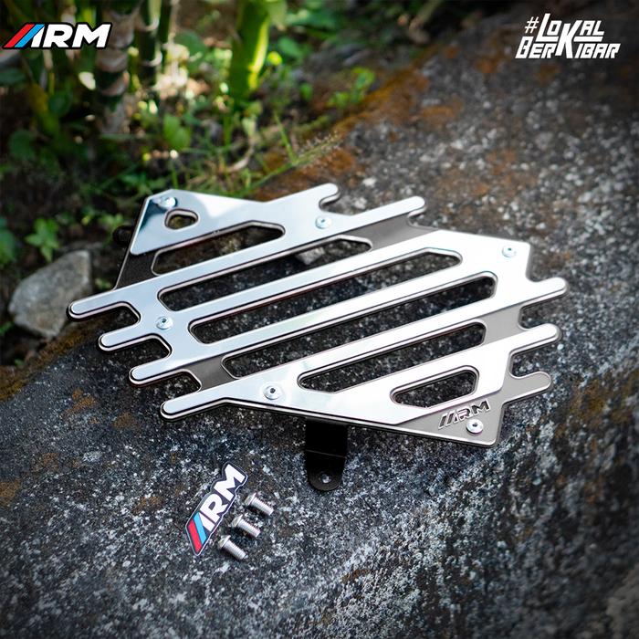 Promo ARM COVER RADIATOR REBEL FULL LEHERAN Motorcycle - HITAM MS ...