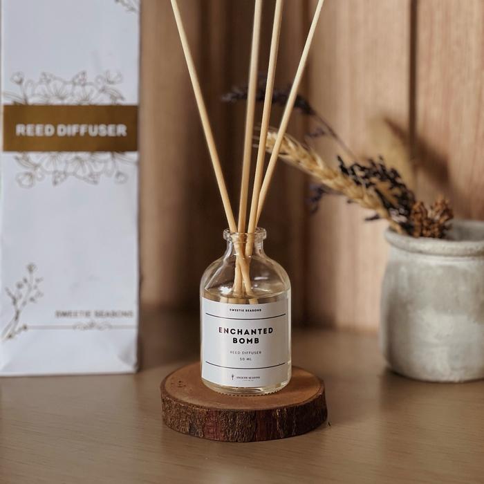 Gambar Reed Diffuser Classy by Sweetie Seasons | Pengharum Pewangi Ruangan - Enchanted Bomb dari Sweetie Seasons undefined Tokopedia