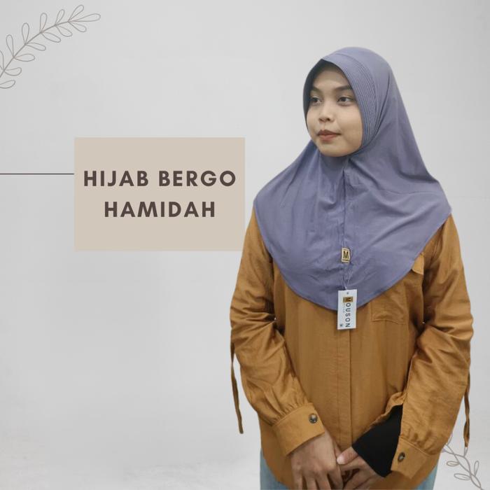 Gambar Jumanah Series Mami Butik - Hijab Bergo - Blue Jeans, M dari Mamibutikofficialstore undefined Tokopedia