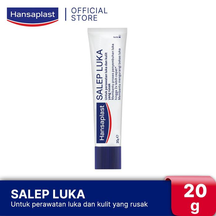 Gambar HANSAPLAST Salep Luka 20g P3K - Merawat luka & kulit yang rusak, mengurangi risiko bekas luka dari Hansaplast Indonesia undefined Tokopedia