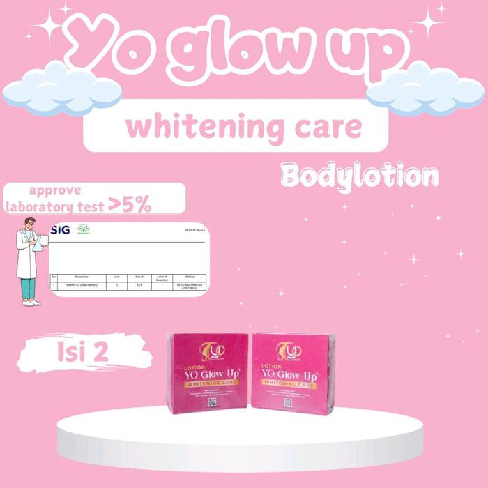 Gambar 2 Lotion yo glow up mencerahkan dan melembabkan kulit dari Owner Yo Glow undefined Tokopedia