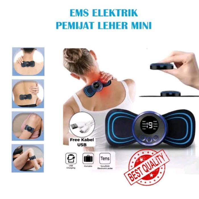 Gambar Alat Pijat Elektrik Terapi Leher Memijat Leher Listrik EMS PAD Akupuntur Pijat Punggung Pinggang Kaki Tangan Portable Mini Pad dari TOSERBA BRKAH undefined Tokopedia