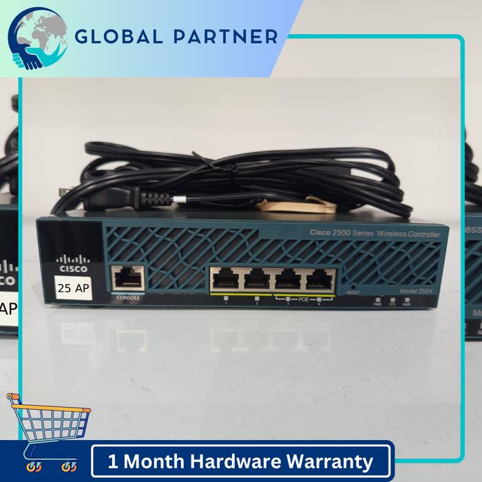 Jual CISCO Wireless Controller 2504 Series AIR-CT2504-K9 - CISCO WLC ...