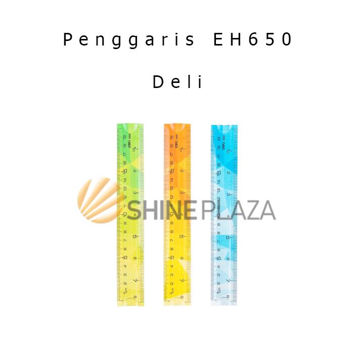 Gambar Penggaris Plastik Lentur 20cm Deli EH650 - Twistable Ruler 20 cm dari Shine Plaza undefined Tokopedia