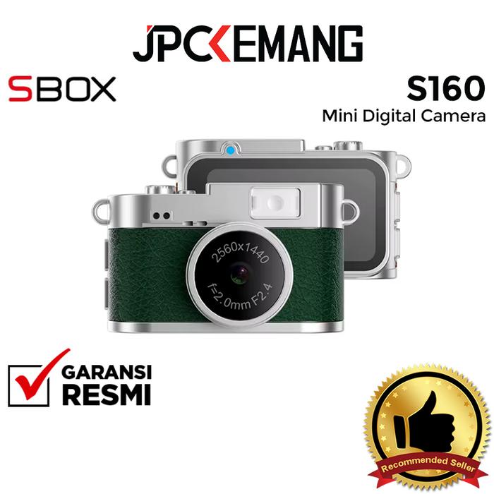 Gambar SBOX MINI S160 Digital Camera Pocket SBOX S 160 Mini Life Kamera Garansi Resmi - Emerald Green dari JPC Kemang undefined Tokopedia