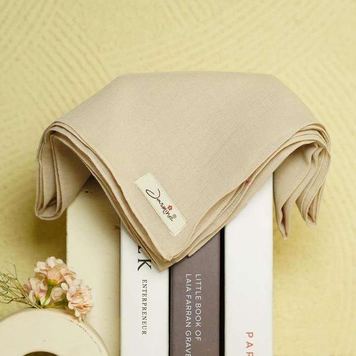 Gambar Hijab Segi Empat Voal Jasmine Original - Khaky dari Toko hijab jasmine undefined Tokopedia