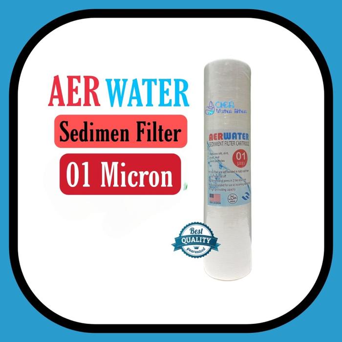 Gambar MURAH - Cartridge Filter Air / Sediment / Spun 10" micron - Aerwater - 05 micron dari Aerwatershop undefined 3 Tokopedia