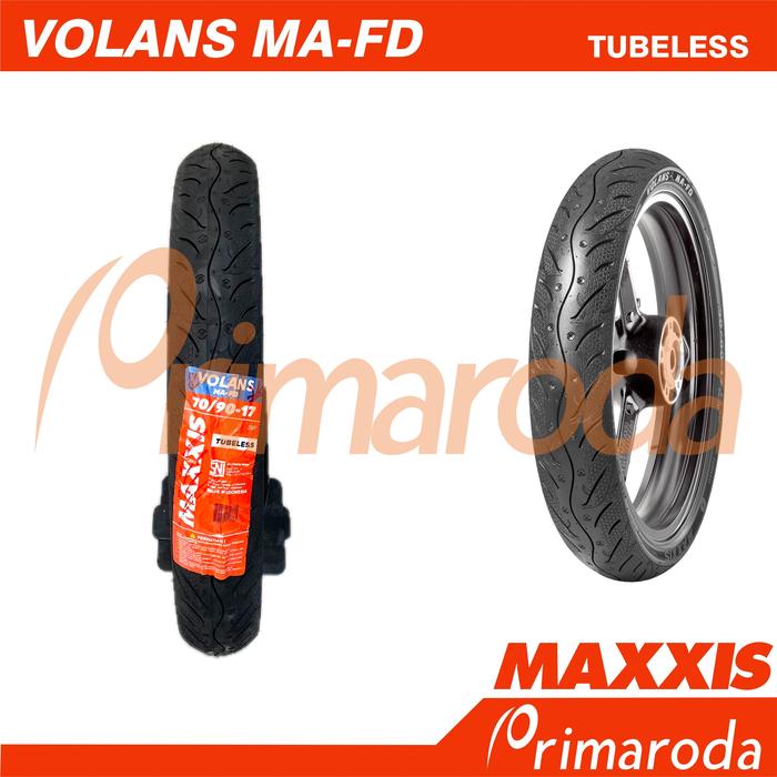 Gambar Ban Depan Motor Yamaha Jupiter MX 135 Tubeless Maxxis 70/90 Ring 17 - M6239 dari Primaroda undefined 4 Tokopedia