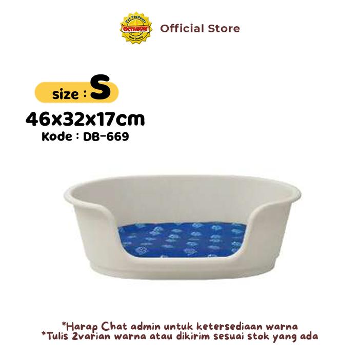 Gambar Tempat Tidur Anjing Kucing Nyaman & Anti Slip | Pet Sweet Bed with Cushion - Small dari Octagon Pet Indonesia undefined Tokopedia