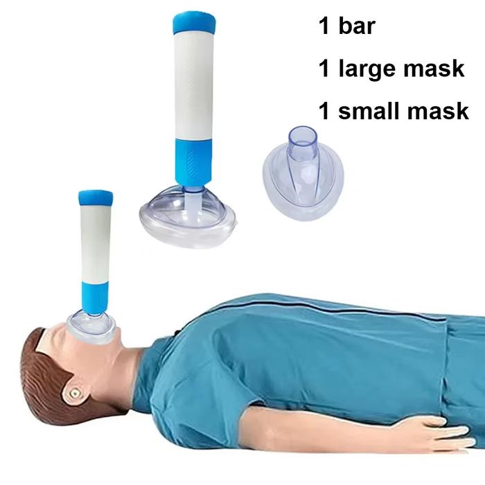 Gambar First Aid Kit Face Mask Emergency Choking Rescue Device Cpr Anti Choking Portable Asphyxia Rescue Machine Heimlich Maneuver - Blue dari Diah lapak store undefined Tokopedia