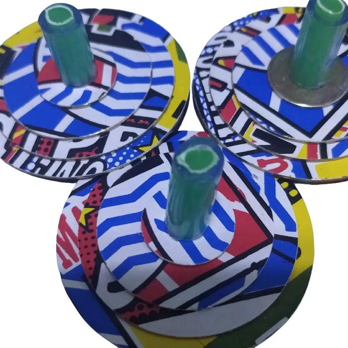 Gambar MAINAN GANGSING RING SUSUN UKURAN 1in ISI 3 PCS Anak beyblade basalt dari Bilqis grosir mainan undefined Tokopedia