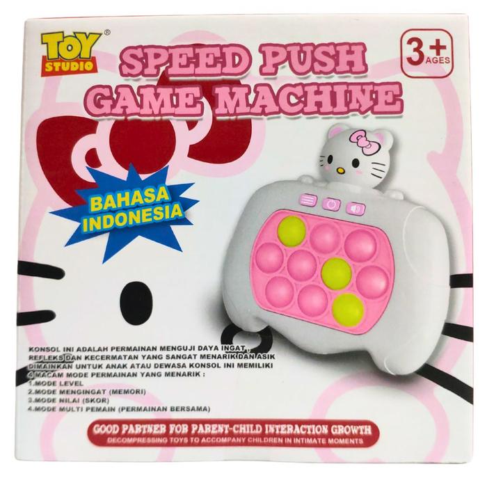 Gambar Mainan Anak Pop It Tekan Elektronik Light Up - Hello Kitty dari 4J.Store undefined Tokopedia