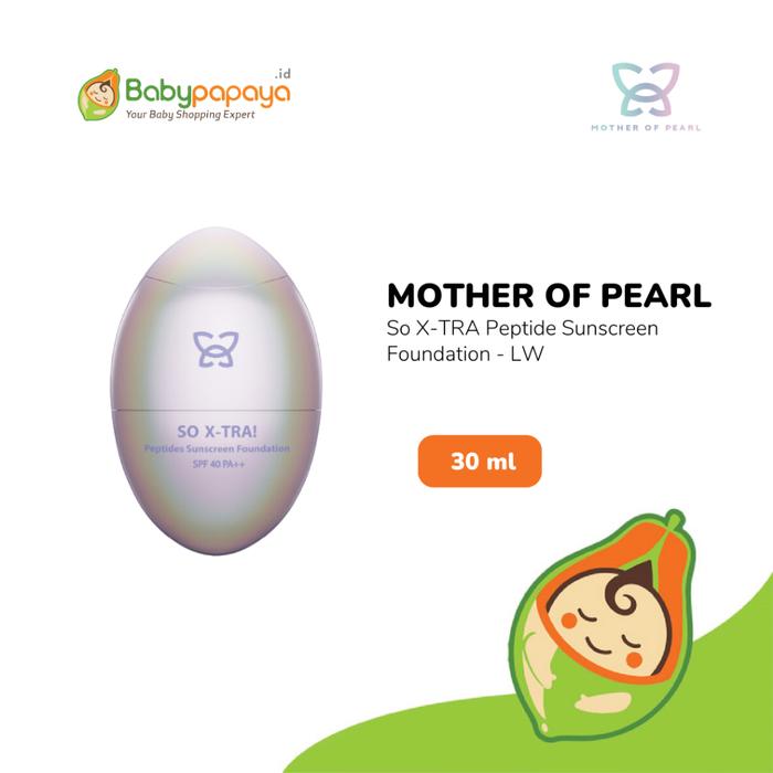 Gambar Mother Of Pearl So X-TRA Peptide Sunscreen Foundation - LW dari Babypapayaid undefined Tokopedia