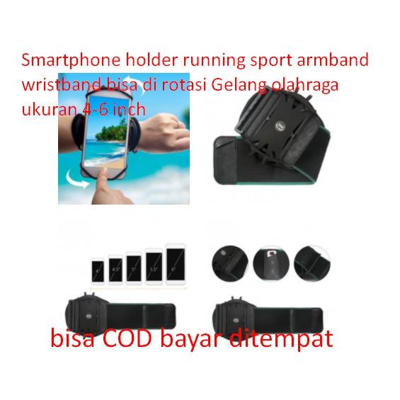 Jual Smartphone holder running sport armband wristband bisa di