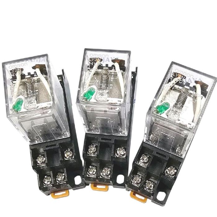 Gambar relay omron LY2N+led lampu 24VDC +soket/relay 8pin 10A 24vdc omron 1 Set dari YANJAYARAYA undefined Tokopedia