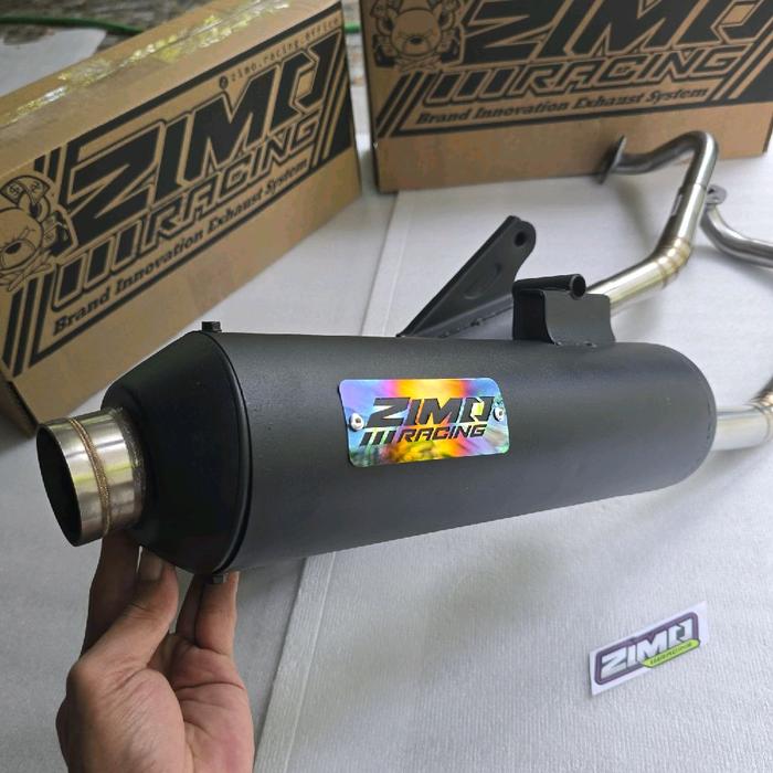 Gambar Knalpot Zimo Racing model Luster moncong OUT 50 Inlet 38 Saringan Bor boran engker Cocok untuk All matic Beat SCOOPY VARIO NMAX AEROX PCX MIO Dll Motorcycle - MIO GEAR dari Fauzi aksesoris knalpot undefined Tokopedia
