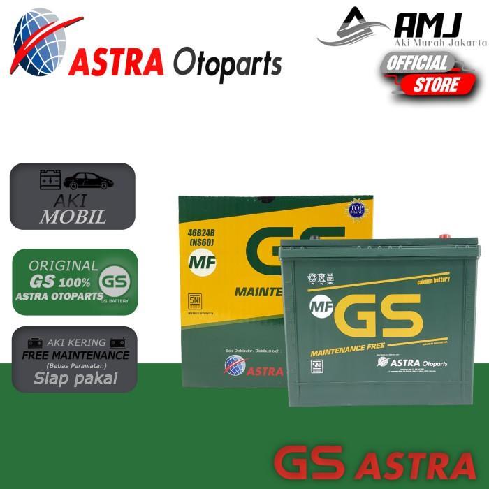 Gambar GS MF Astra Aki Mobil Suzuki APV NS60 - 45Ah Aki Kering - GOJEK/GRAB  dari Aki Murah Jakarta undefined Tokopedia