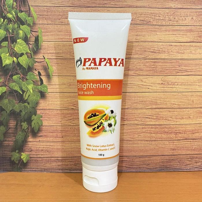 Gambar PAPAYA BY MAMAYA FACE WASH TUBE | NETTO 100 gr - MAMAYA FW BRIGHT dari Pusat Skincare Kosmetik undefined Tokopedia