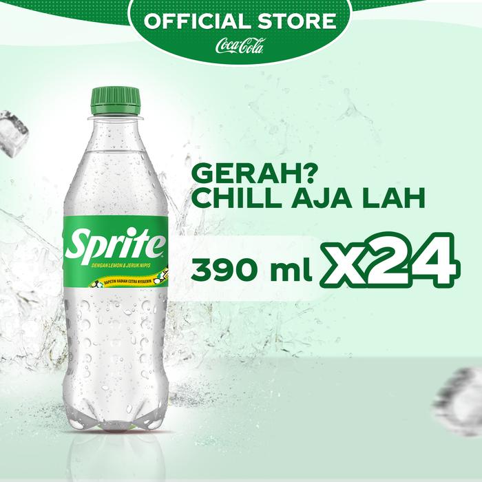 Gambar Sprite Lemon Lime Minuman Soda - Botol 390ml - x24 Pcs dari Coca-Cola Indonesia undefined Tokopedia