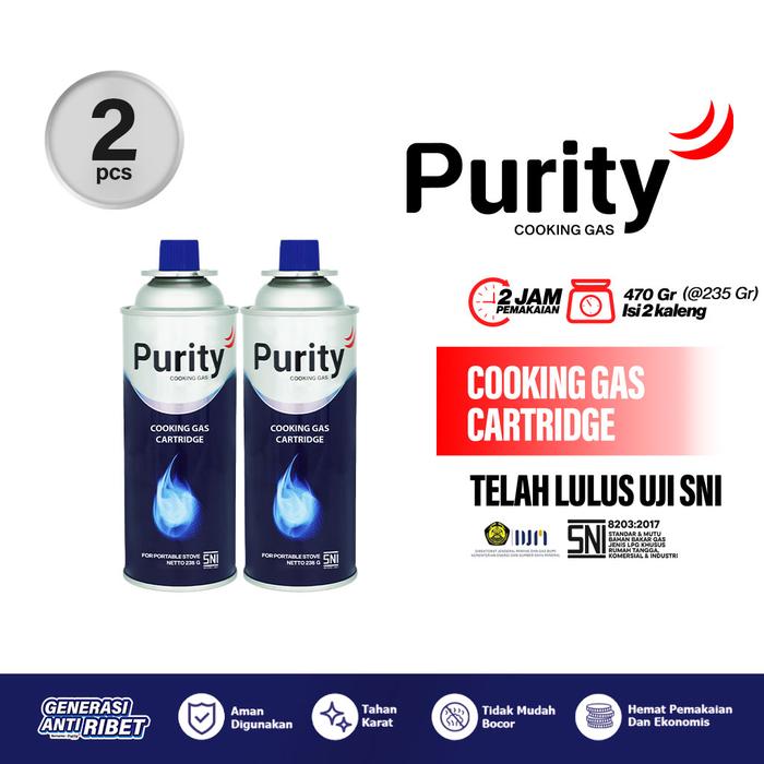 Gambar Gas Portable Butane Cartridge Purity - 2pcs dari Gas Purity undefined Tokopedia