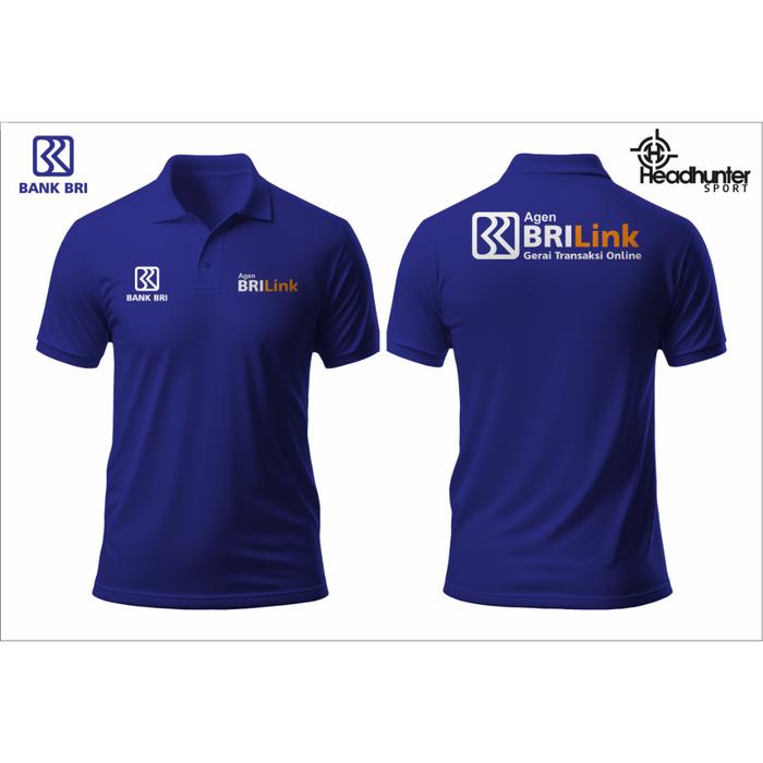 Gambar Kaos Polo Shirt Agen BRILINK Bank BRI Link Tshirt Distro Murah BUMN Bank Ra kaosmurah kaos vintage pria - Type 5, 3XL dari TEGUH SUGIHARTO. undefined Tokopedia