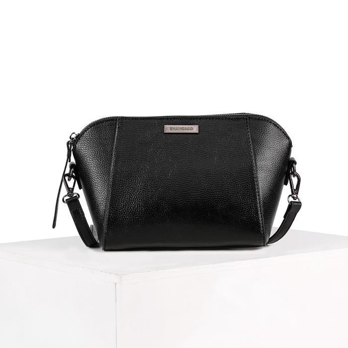 Gambar PREMIUM SHANGNCO Tas Wanita Ella Sling Bag Tali Panjang Kulit Sintetis Tas Selempang Resleting Kekinian - Black, Dustbag dari To The Bone Store undefined Tokopedia