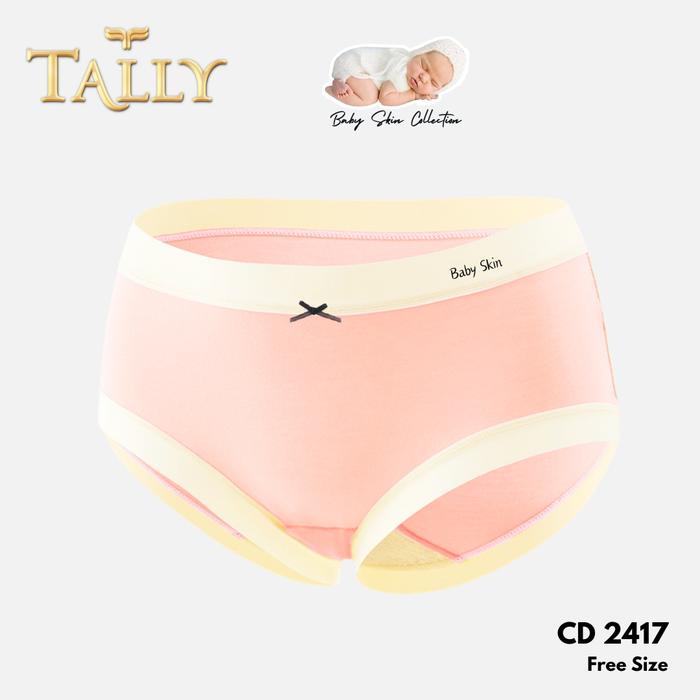 Gambar TALLY Sarwendah CD 2417 Celana Dalam Wanita Bahan Katun Baby Skin Fit to L - XL CD Wanita Collection Pakaian Dalam Wanita Lembut dan Nyaman - Random dari Tally Online Store undefined Tokopedia
