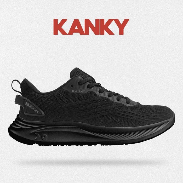 Gambar Sepatu Kanky Yuga Ikebana Sepatu Sneakers Sekolah Wanita Kanky Original - ALL BLACK, 37 dari KIM JAYA STORE undefined Tokopedia