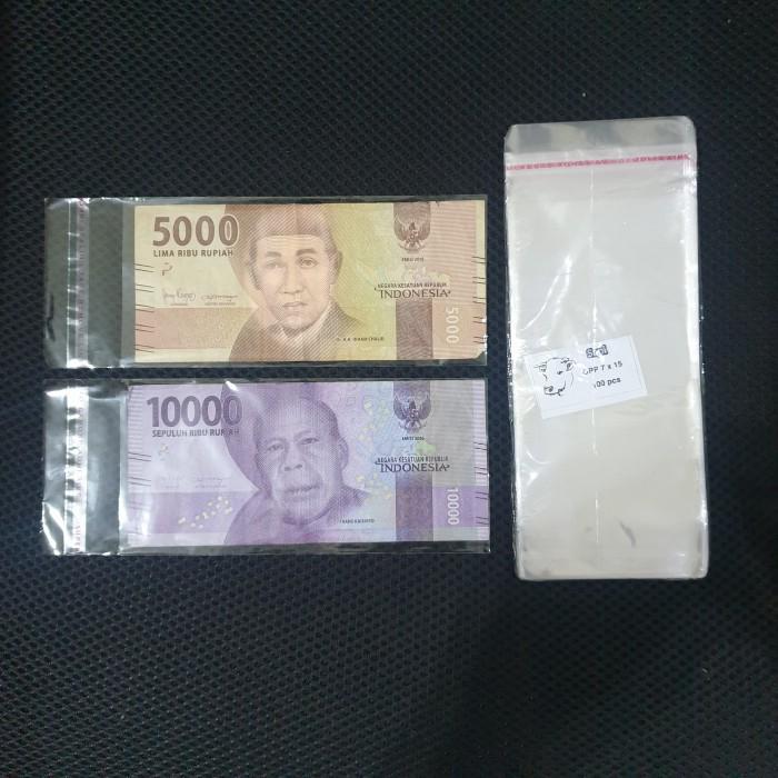 Gambar Plastik Uang 7 x 15 cm Plastic Opp Money Buket bouquet bucket isi 100 dari Ivorybalon undefined Tokopedia