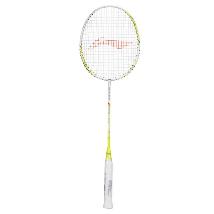 Gambar Li-Ning Badminton Racket Bladex Spiral Neon Brilliant Yellow AYPU043 Bundle Cover - 4U dari Lining Store ID undefined Tokopedia